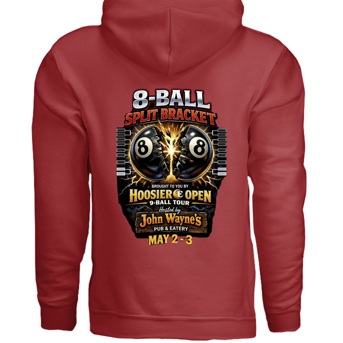 8 Ball Split JW Hoodie