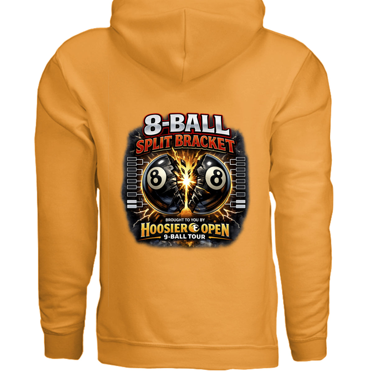 8 Ball Split Hoodie